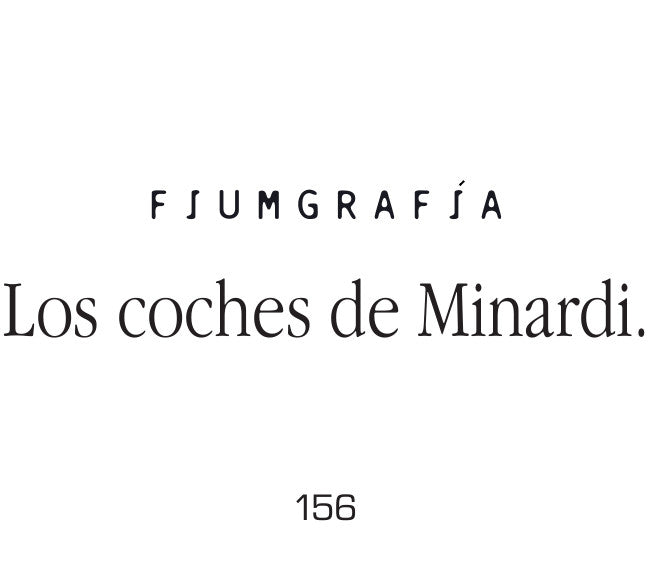 Fiumgrafía: los coches de Minardi, página 156