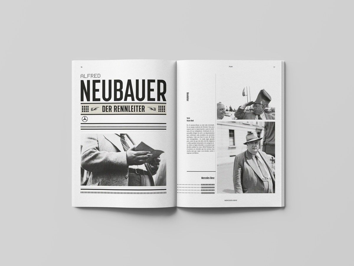 Revista FIUM 006 - Mercedes-Benz: Las Flechas de Plata