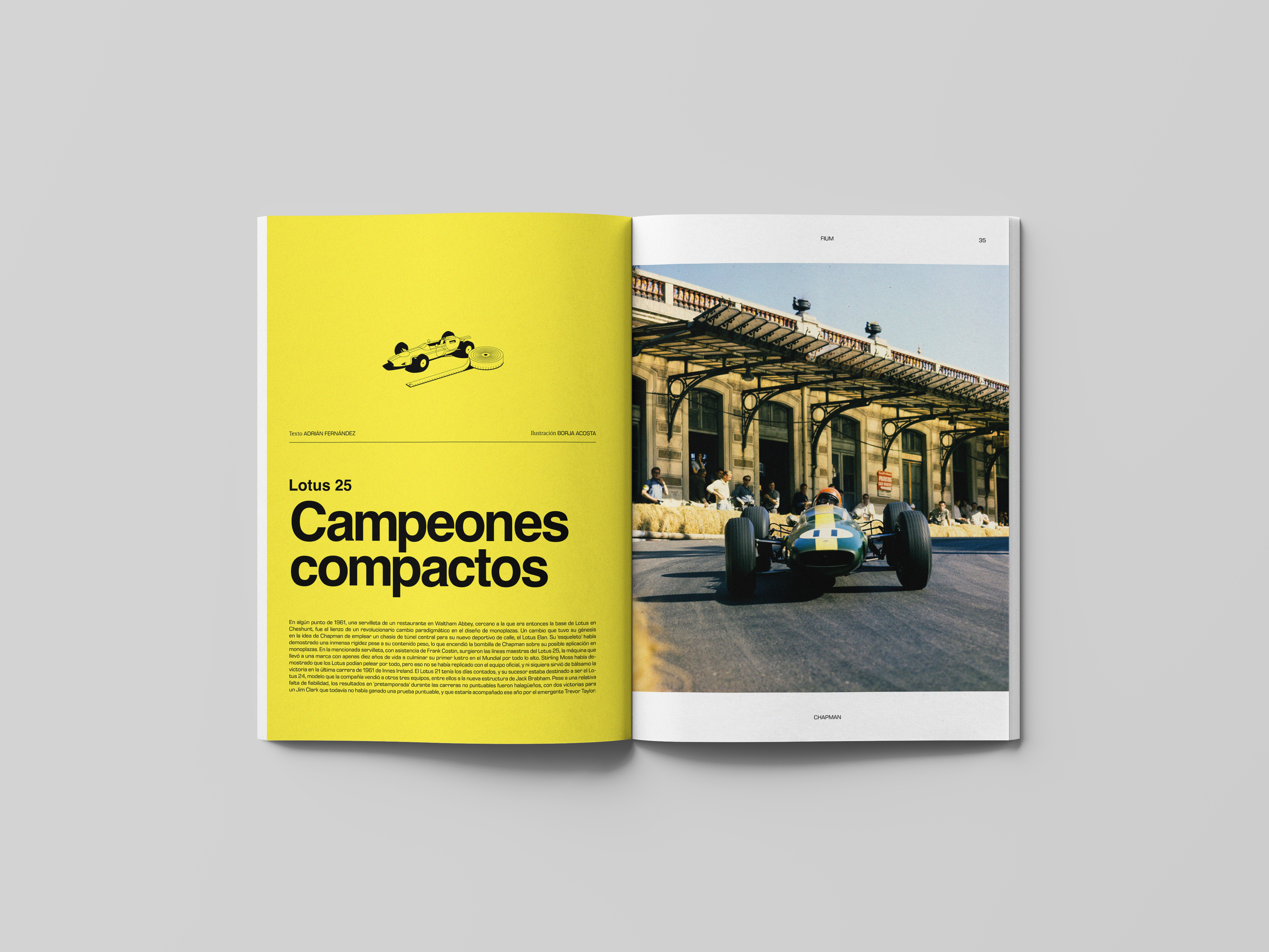 Revista FIUM 004 - Colin Chapman (Pack Premium)
