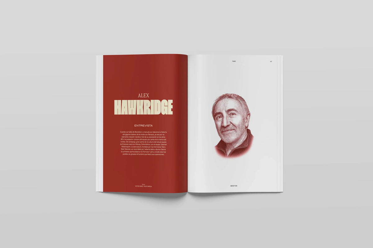 Páginas interiores de la Revista FIUM 002 - Benetton