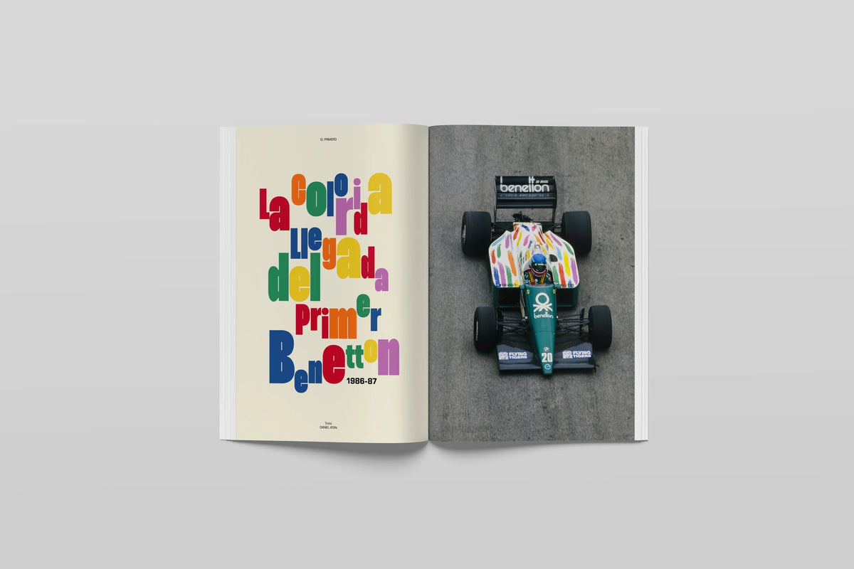 Apertura de «la colorida llegada del primer benetton» de la FIUM 002