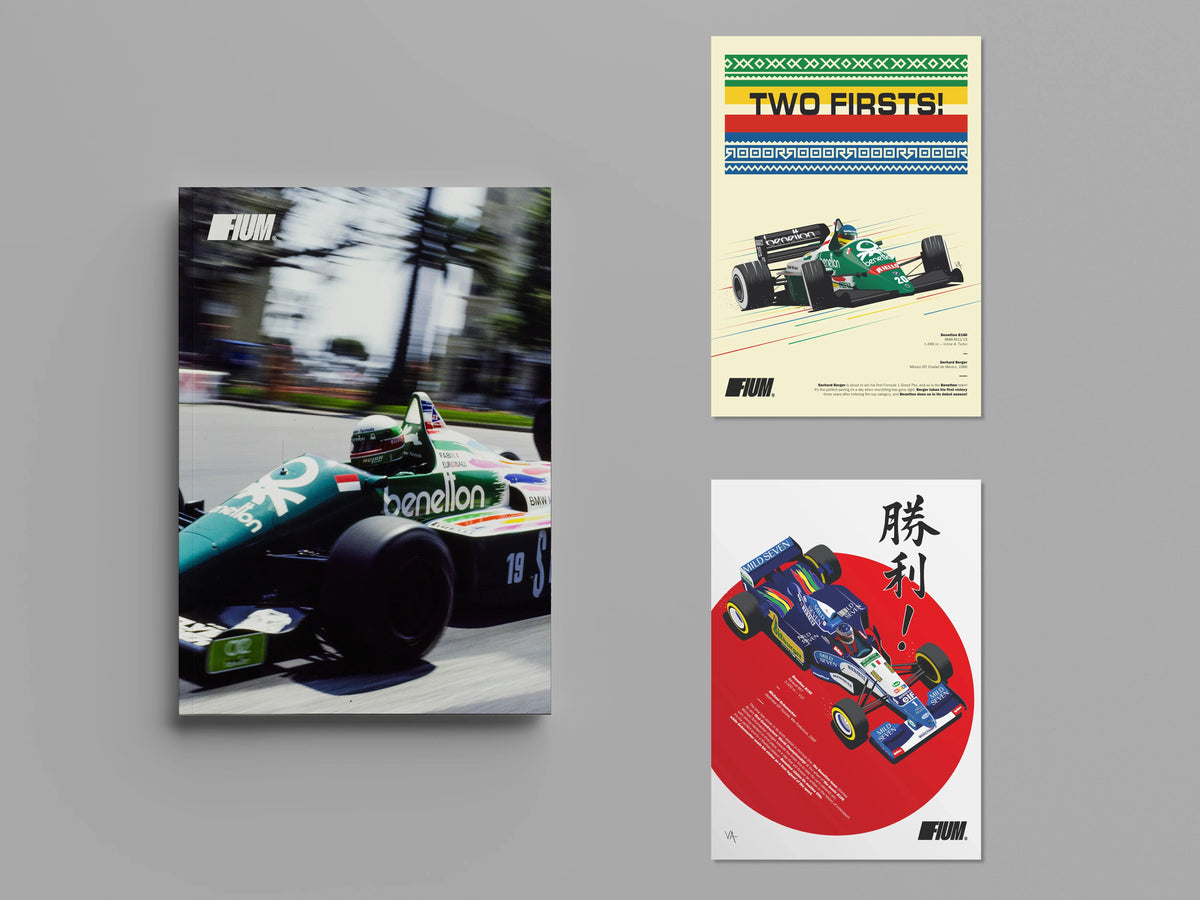 Pack Premium de la Revista FIUM 002 - Benetton, con la revista y dos láminas A4 exclusivas