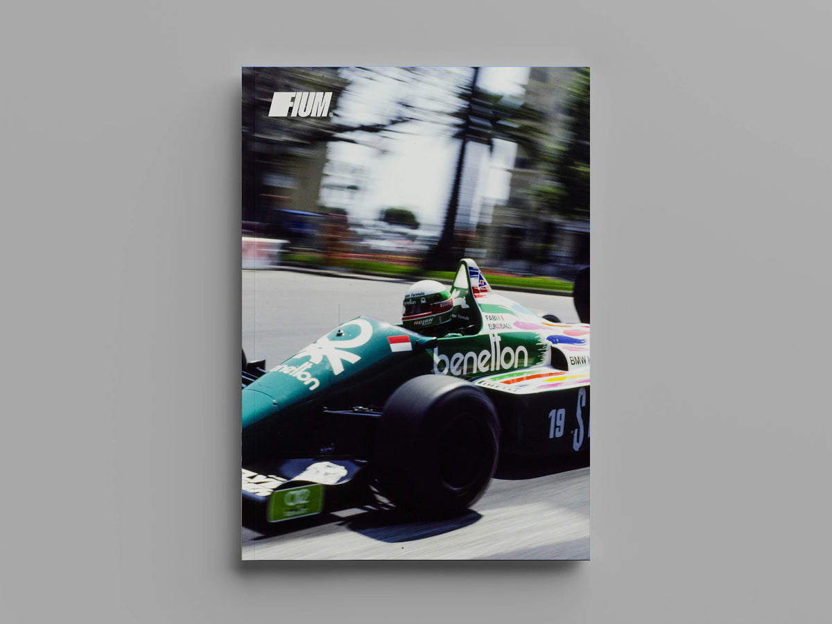 Revista FIUM 002 dedicada al equipo Benetton Formula, campeones del mundo de Fórmula 1 en 1994 y 1995
