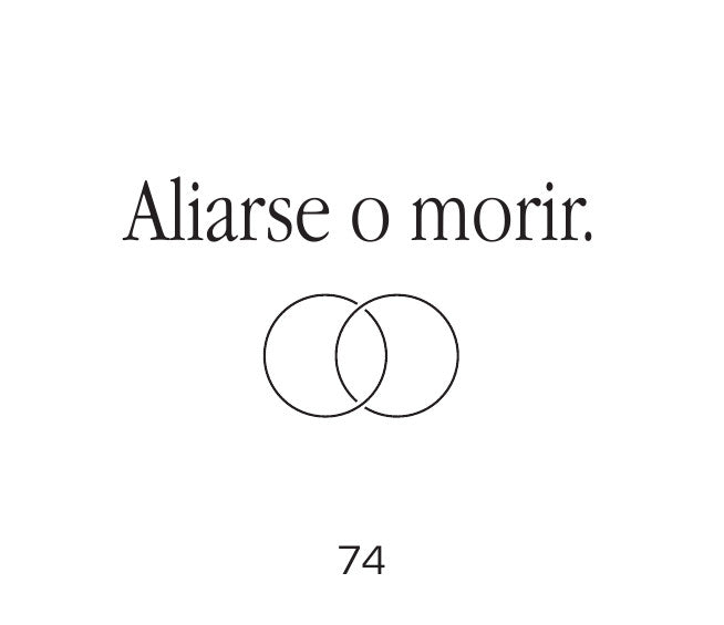 Aliarse o morir, página 74