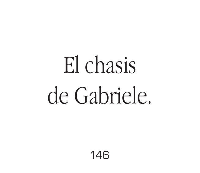 El chasis de Gabriele, página 146