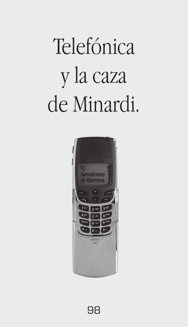 Telefónica y la caza de Minardi, página 98