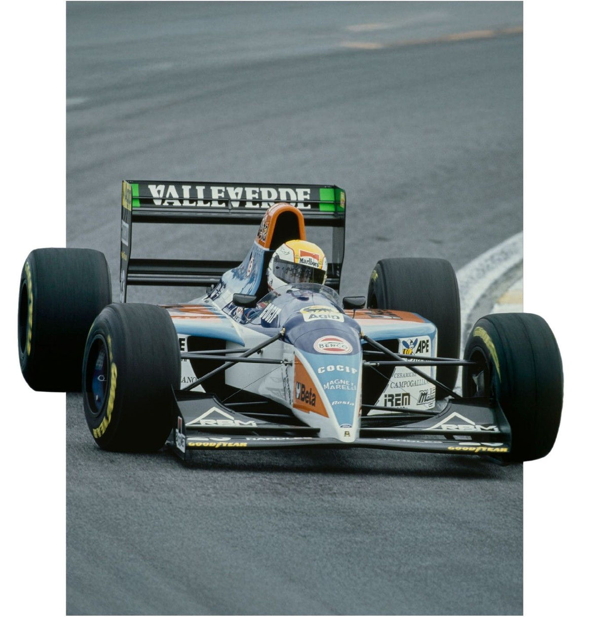 el minardi scuderia italia de 1994