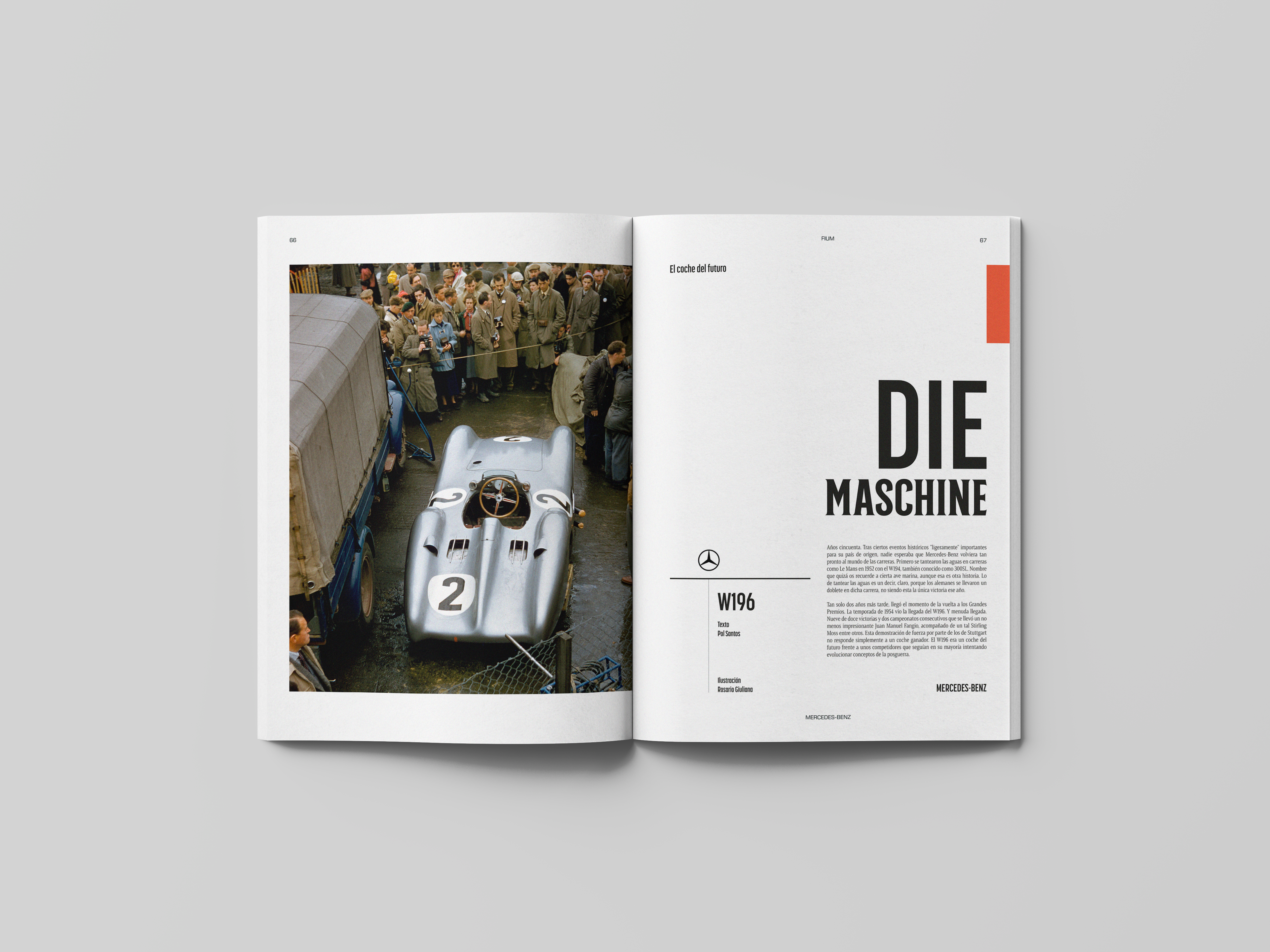 Revista FIUM 006 - Mercedes-Benz: Las Flechas de Plata
